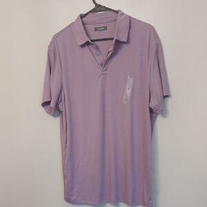 Alfani Lavender Polo Shirt